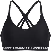 Under Armour Soutien de desporto preto / branco