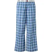 Tommy Hilfiger Underwear Calças de pijama genciana / amarelo / preto / branco