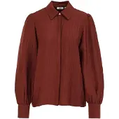We fashion Blusa vermelho ferrugem