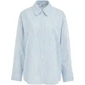 We fashion Blusa azul claro / branco