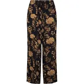 Hunkemoller Calças de pijama ouro / preto