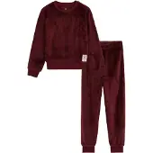 We fashion Pijama borgonha
