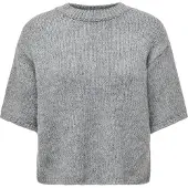 JDY Pullover 'JDYLINEA' cinzento