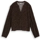 Tom Tailor DENIM Blusa bronze / preto