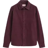 Gant Blusa 'CORDROY' vermelho