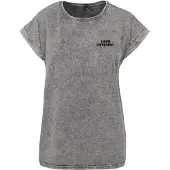 Urban Classics Camisa 'Think Acid' acinzentado / preto