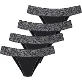 LASCANA Cueca cinzento / preto
