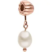 Purelei Atrelado 'Pearl' ouro rosa / branco pérola