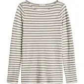 Marc O'Polo Camisa cinzento / branco