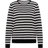 Cecil Pullover azul escuro / branco