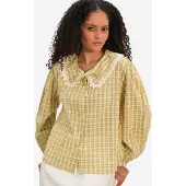 Big Dart Blusa limão / branco