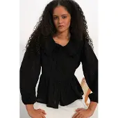 Big Dart Blusa preto