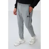 Tommy Life Calças de desporto 'Jogginghose' cinzento