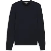 BOSS Pullover 'H-Leno-L' azul noturno
