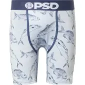 PSD Boxers 'Hooey Gulf' azul claro / azul escuro / branco