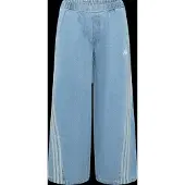 Adidas Calças de desporto azul ganga / cinzento claro