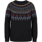 Ulla Popken Pullover camelo / opal / vermelho escuro / preto
