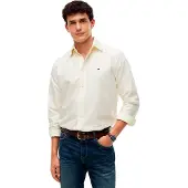Tommy Hilfiger Camisa De Manga Comprida Mw0mw36238 Regular Fit