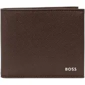 BOSS para homem. 50568401 Carteira Northon marrom (OSFA), Casual, Clássico, Pele