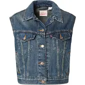Levi's Colete 'SHRUNKEN 90S' azul escuro