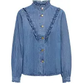 ONLY Blusa 'ONLELLIE' azul ganga