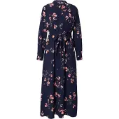 Vero Moda Vestido 'VMNEWHALLIE' navy / ouro rosa