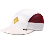 Djinns Boné 'FineFine' amarelo dourado / vermelho vinho / offwhite