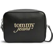Tommy Hilfiger Mala de ombro 'MUST' estuque / preto