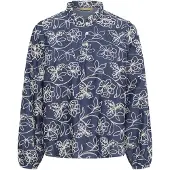 Culture Blusa 'Nikola' azul / branco