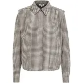 We fashion Blusa creme / cinzento / antracite