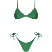 Acuarela Brand Biquíni 'Royale Triangle Bikini Set' verde