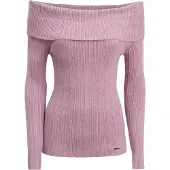 Influencer Pullover rosa escurecido