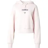GUESS Sweatshirt marinho / rosa pastel / branco