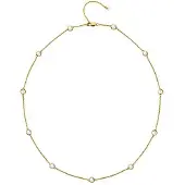 Hot Diamonds Gemstone Dn212 Topazio — Collana