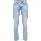 Only & Sons Calças de ganga 'Weft' azul claro