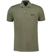 BOSS Polo De Manga Curta Paddy Pro 10226584 Green