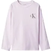 Calvin Klein Jeans Camisola castanho / roxo claro / branco