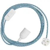Creative Cables Porta-lâmpada Com Cabo Snakebis Twisted E14