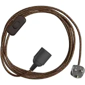 Creative Cables Porta-lâmpada Com Cabo Snakebis Shade Ready E27