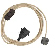Creative Cables Porta-lâmpada Com Cabo Snakebis Shade Ready E27