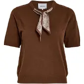 Minus Top 'Refaela' castanho