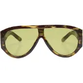 Urban Classics Óculos de sol 'Berlin' amarelo / oliveira