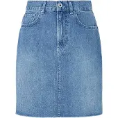 Pepe Jeans para mulher. PL901124MN9 Minissaia Hw azul (S), Casual, Algodão, Denim