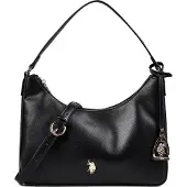 U.S. POLO ASSN. Mala de ombro 'JONES' preto