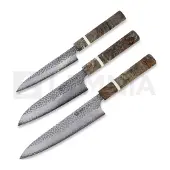 Cold Steel Kitchen knife set Japanese VG-10 Damascus