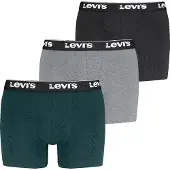 Levi's Boxers acinzentado / esmeralda / preto / branco