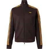 Adidas Originals Casaco em moletão 'Classic' chocolate / caril