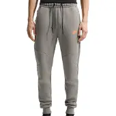 Nike Calças 'TCH FLC' cáqui / preto