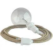 Creative Cables Cabo De Lâmpada Snake Zigzag Shade Ready 3m