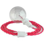 Creative Cables Cabo De Lâmpada Snake Twisted Shade Ready 3m